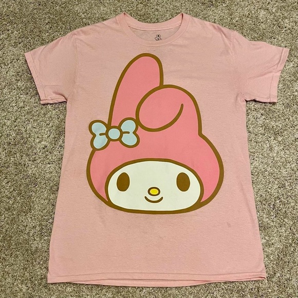 Sanrio Pink My Melody Kids T-Shirt - Picture 2 of 6